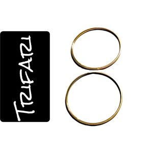 Trifari ~ Two Gold Tone Bangles